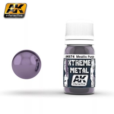 AK Interactive AK674 - Xtreme Metal Metallic Purple 30ml - Neu
