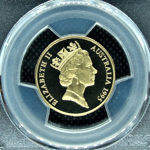 *1995 $1 PROOF coin. PCGS PR69 DCAM! VERY HIGH GRADE! Mob of Roos! SCARCE GRADE! - Picture 2 of 4