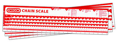 Chainsaw Chain Gauge Chart