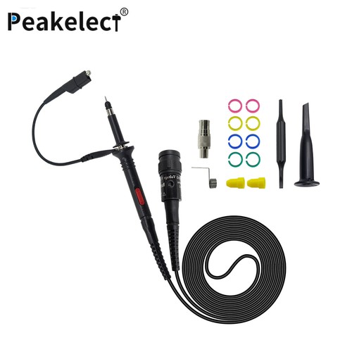 Peakelect BNC Safety Oscilloscope Probe 100MHz with Accessory Kit 1X 10X - Picture 2 of 9
