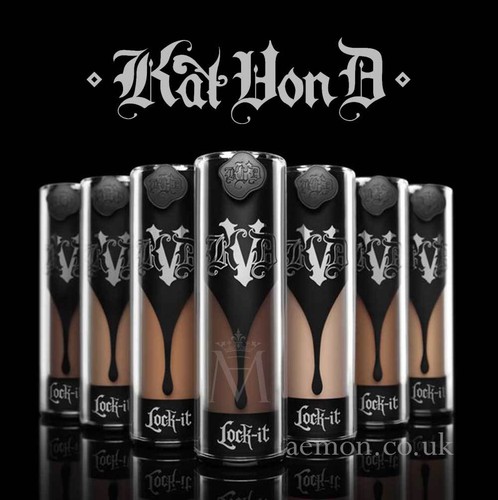 Kat Von D KVD Lock-it foundation Light, Medium, Deep 40-81 5ml,15ml,30ml GENUINE - 第 1/74 張圖片