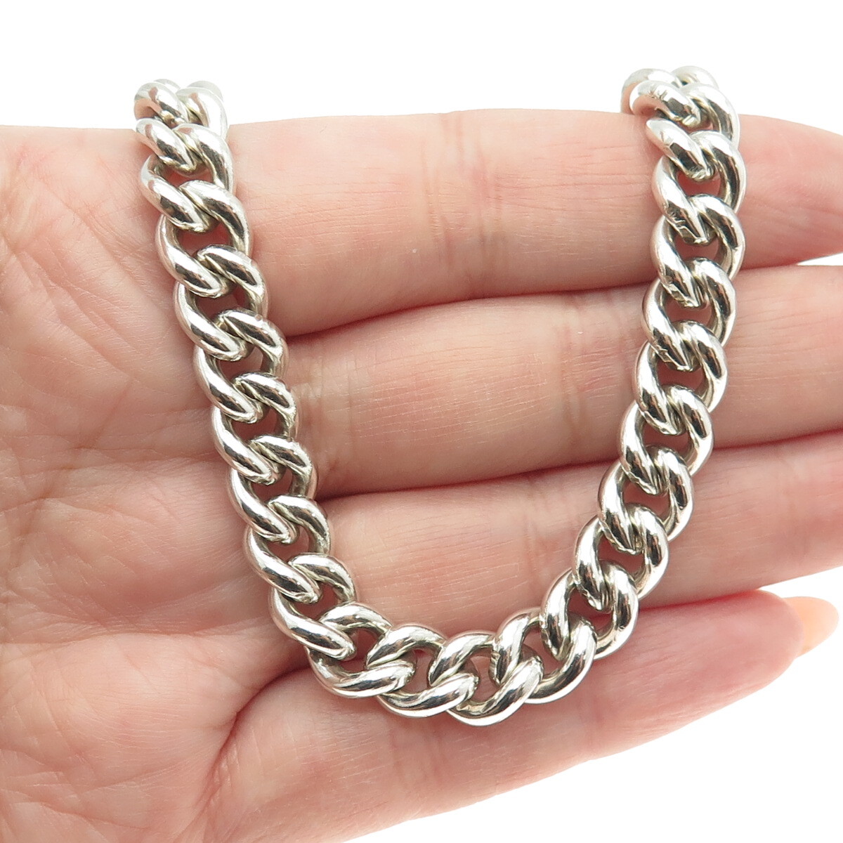 Double RL『STERLING SILVER NECKLACE』 Ralph Lauren RRL Necklace Chain Charm Silver Necklace Dog