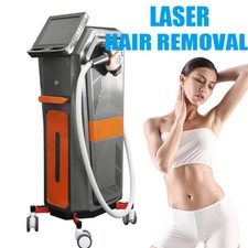 Painless Diode Laser Hair Removal Machine 755 810 1064nm Ice Cooling System