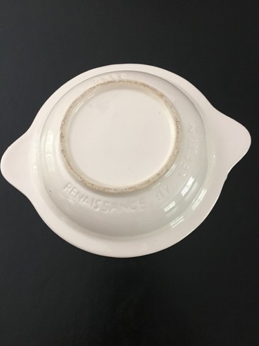 RENAISSANCE by LEFTON White Grape Floral Bowl - Picture 2 of 3
