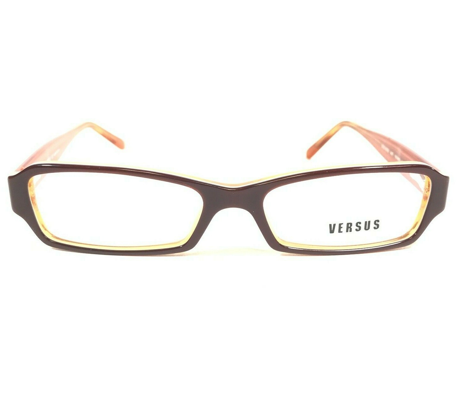 Оправа для очков Versus by Versace МОД.8038 487 Темно-фиолетовая, оранжевая 51-15-140