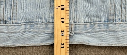 Levi's Women's 77715-4889 Vintage Made In USA Red Tab Denim Jacket Size Medium - Picture 11 of 16