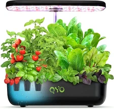Hydroponics Growing System, 12 Pods Indoor Herb Garden  36W FullSpectrum SMD/LED