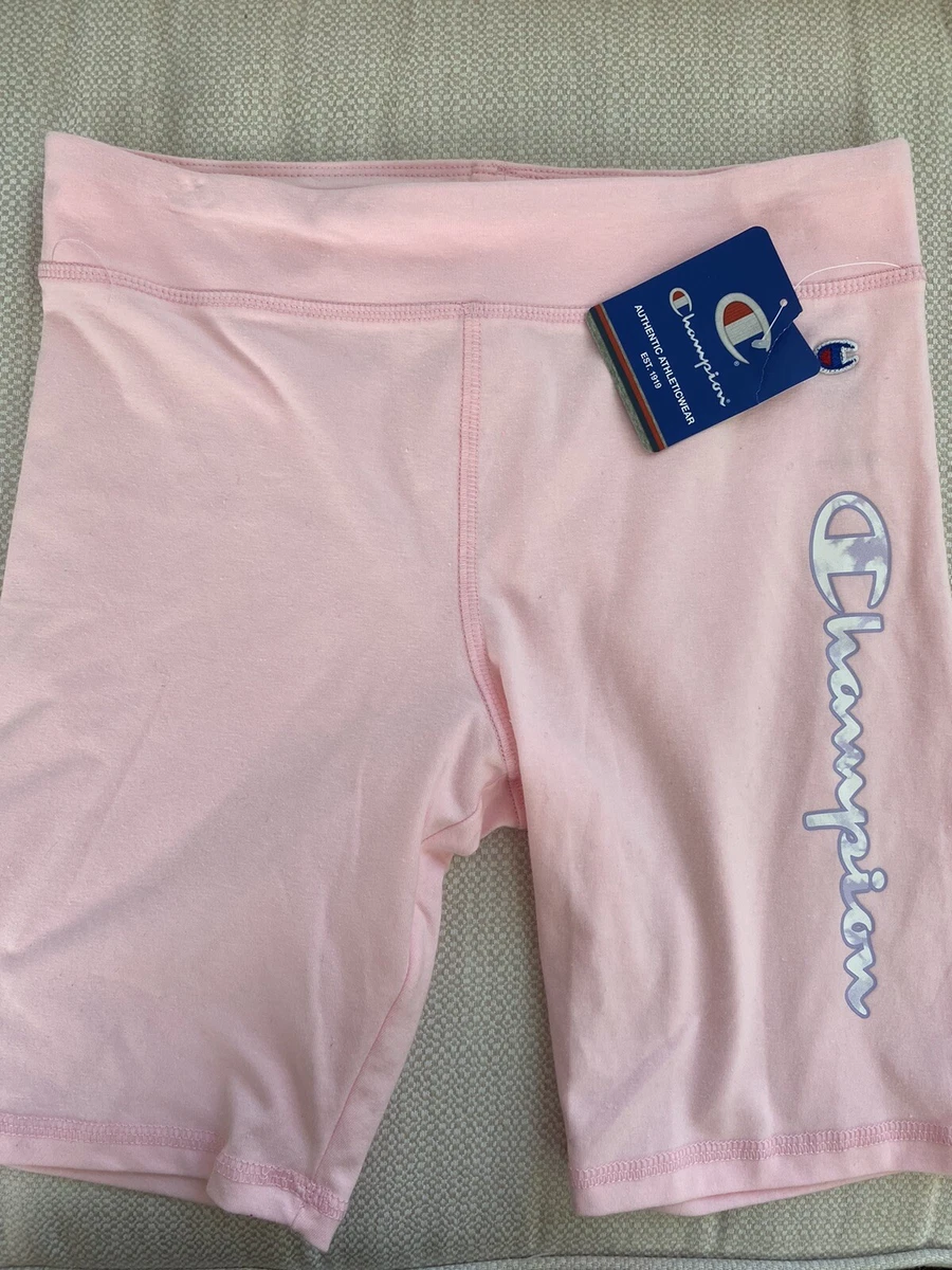 Light pink champion shorts cheap
