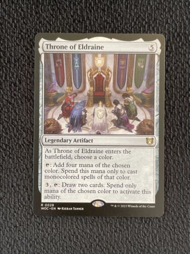 Magic: The Gathering Throne Of Eldraine Commander WOE Rare #0028