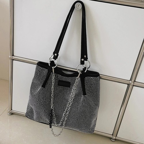 Bucket Bag Damen Schultertasche Trendy Achseltasche Handtasche Geldbeutel Bolsa - Bild 13 von 19