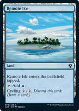 x4 Remote Isle C MTG Commander 2020 M/NM, English