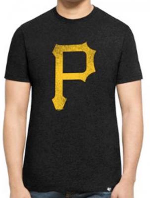 47 Brand MLB Pittsburgh Pirates Knockaround Club Tee T-Shirt Mens Forty Seven