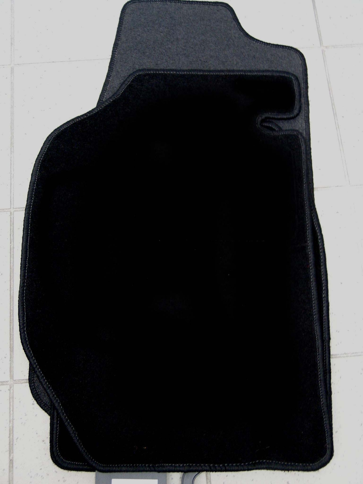 Tapis de sol Porsche 911 1975 en moquette noire haute densité
