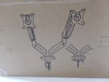 Monitor Arms: Ares Wing Counterbalance Duel Arms-New Open Box