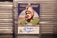 2003 TK Legacy Notre Dame Ralph Guglielmi Signature Edition Auto FI130