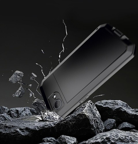 Aluminium Heavy Duty Gorilla Metal Body Case For iPhone 16E 16e - Picture 9 of 15