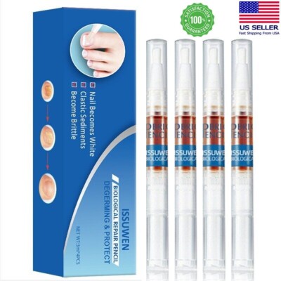 4Pcs Anti Fungal Treatment Extra Strength Toenail Fungus Foot Nail Repair Pen