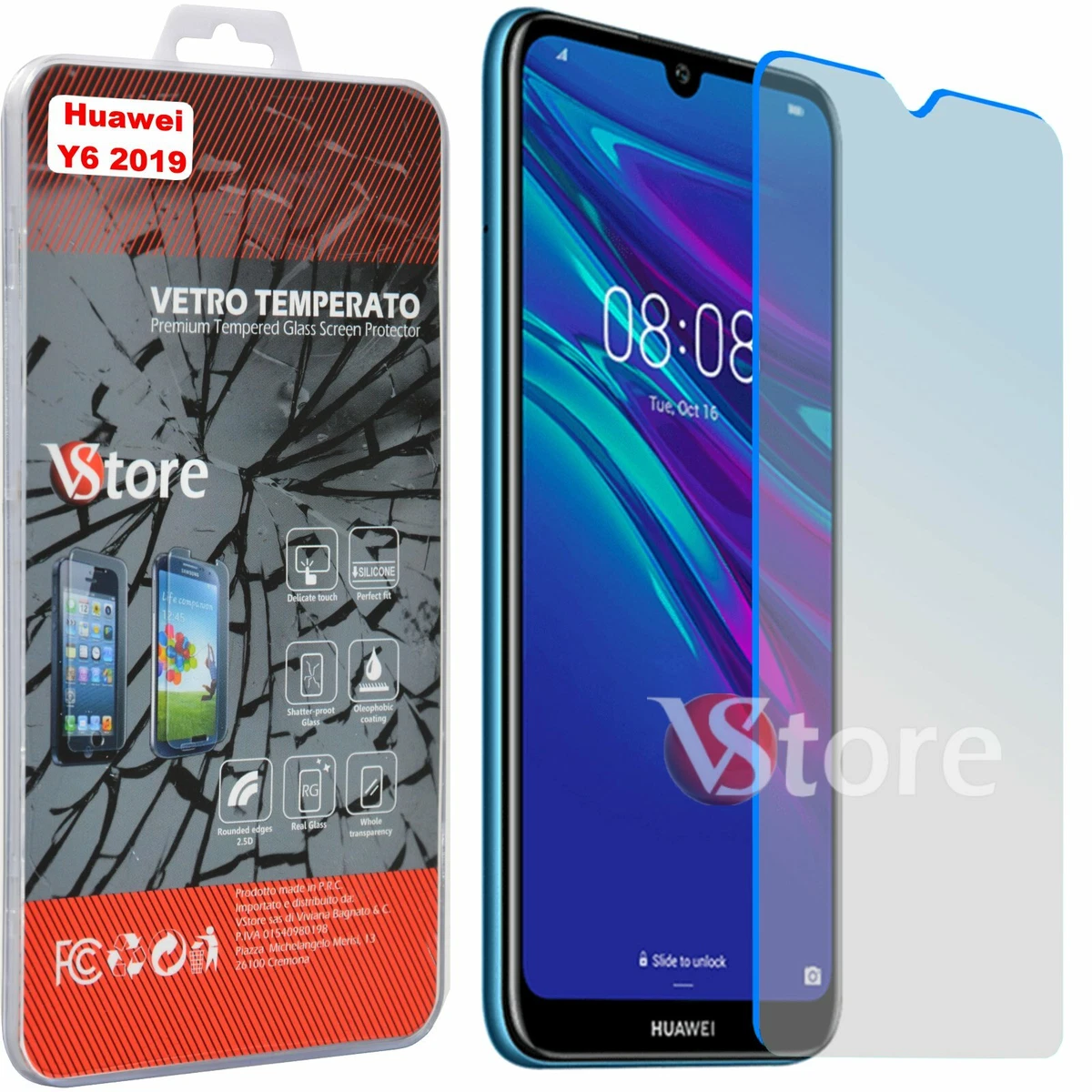 Pellicola Protettiva Privacy per Huawei Y9s Protezione Anti Spy