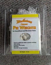 Mrs. Anderson's Baking Ceramic Pie Crust Weights, Prevents Crust Bubbling New