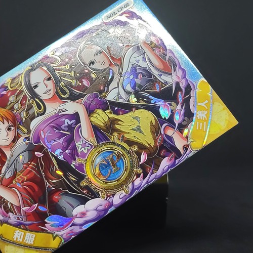 Boa Hancock Nami Nico Robin One Piece Holo Foil Card NO2. CP-02 - Picture 5 of 8