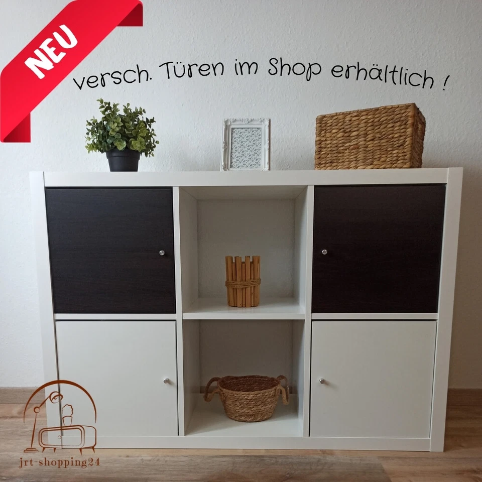 🔵🟡 IKEA Kallax Regal 112x77 6 Fächer Wandregal Sideboard Hängeregal Raumteiler - Bild 4 von 4