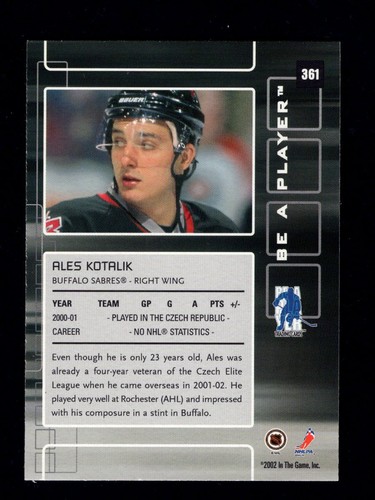 2001-02 ITG Be A Player Memorabilia Series Base Hockey Cards #14-457 You Pick - Picture 115 of 135