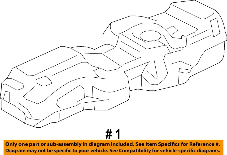Used Fuel Tank fits: 2013 Land rover Range rover sport 5.0 Grade A - Image 4 of 4
