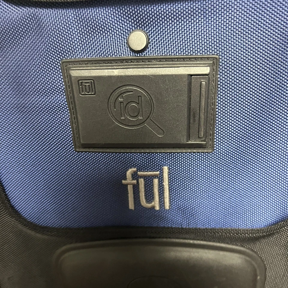 Equipaje con ruedas COMPLETO de 18" x 12" para computadora portátil mango de telescopio rodante de 2 ruedas Foto 2 de 4