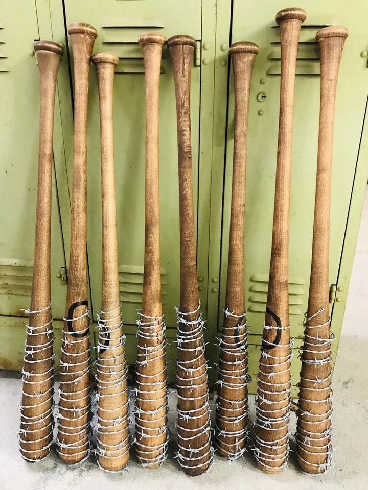 ¡PACK DE 4! ¡Réplica de murciélagos de Negan "LUCILLE"! The Walking Dead (¡ENVÍO GRATUITO!) Foto 2 de 4