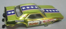 "NEW" AW REL 26 CHROME DON THE SNAKE PRUDHOMME HO SLOT CAR BODY 4 GEAR 