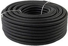 Xscorpion 20 FT 1/2” 13mm Black Split Loom Conduit Polyethylene Tubing Twice The