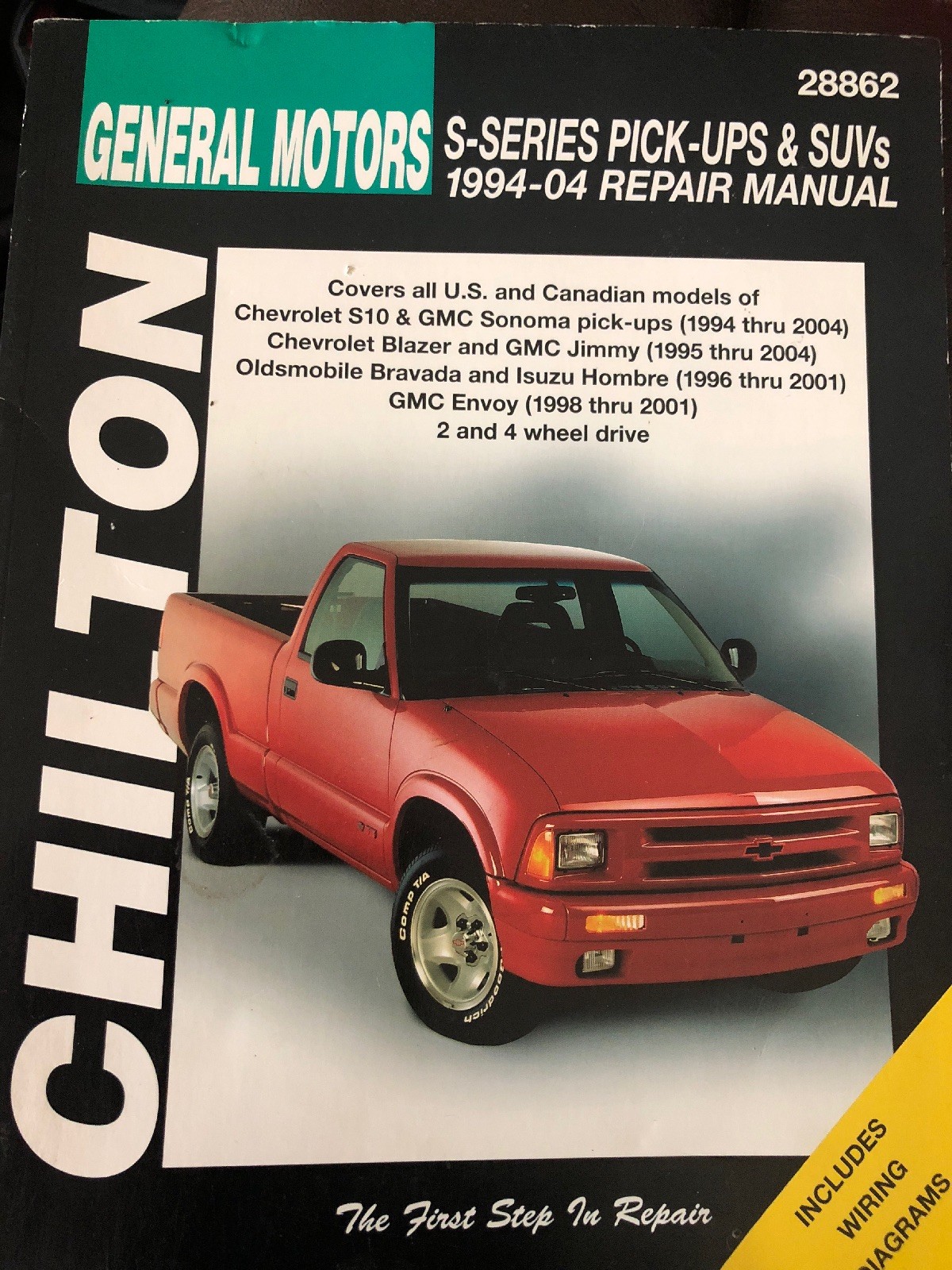 Chilton's Total Car Care: General Motors S-Series Pick-Ups and SUVs 1994-04 Repair  Manual by Robert Maddox and Thomas Mellon (2005, Paperback) | eBay
