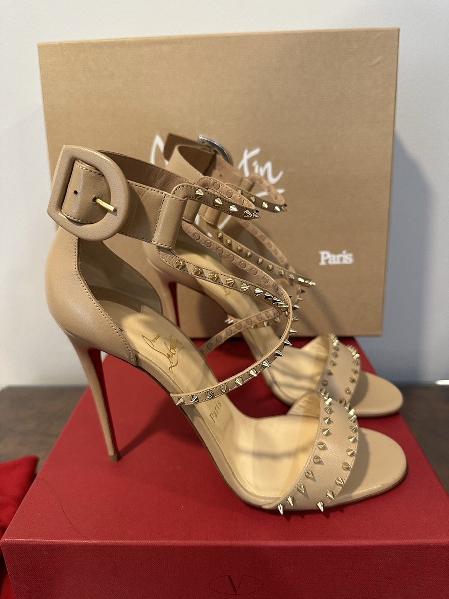 LOUBOUTIN CHOCA SPIKES 100 スパイク ヒール パンプス LOUBOUTIN CHOCA SPIKES 100 スパイク ヒール パンプス - メルカリ