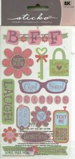 BEST FRIENDS Friend BFF Buds Besties Forever Laugh Girlfriend Sticko stickers