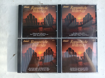 CD, Romantische Welterfolge Instrumental Bruno Bertone Sound Orchester 4er Set