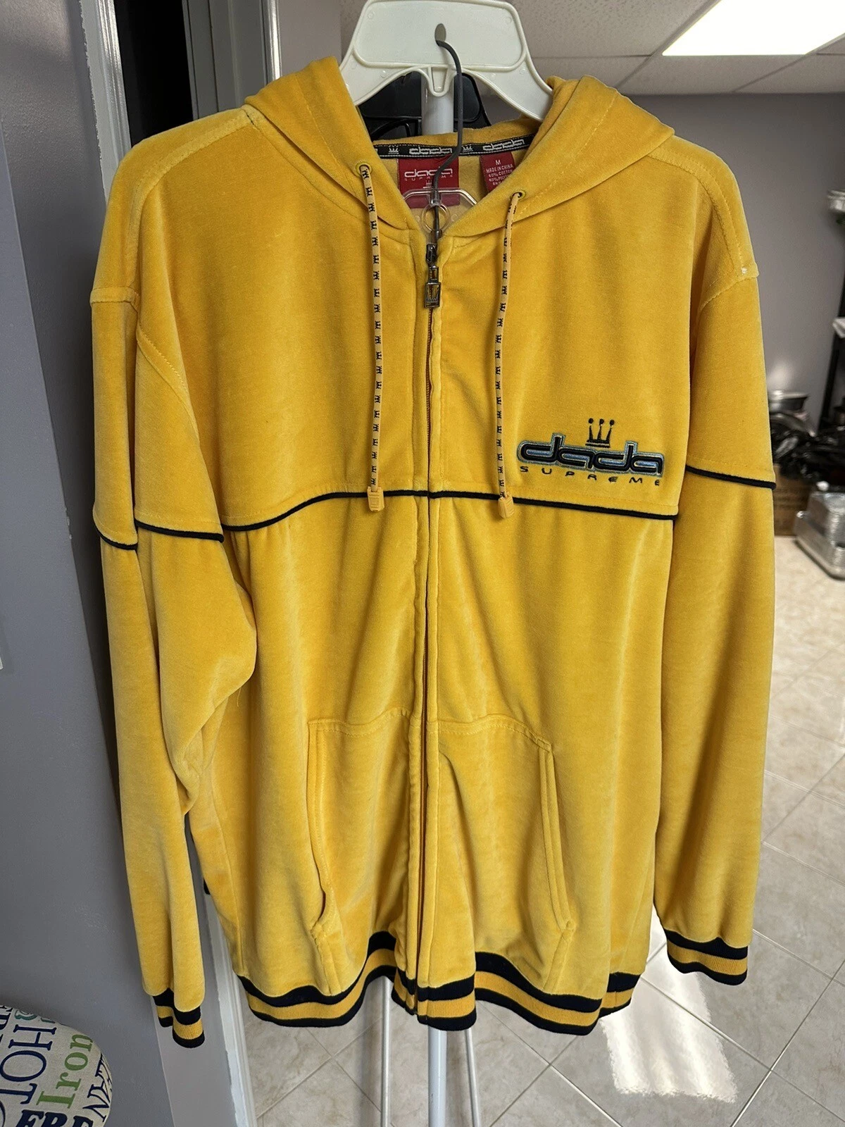 Sweat à capuche homme Dada Supreme en coton/spandex or taille M Supreme Supreme