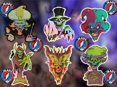 Insane clown posse - 4  Holographic 6 Sticker Pack - Undead Hallowicked Die Cut