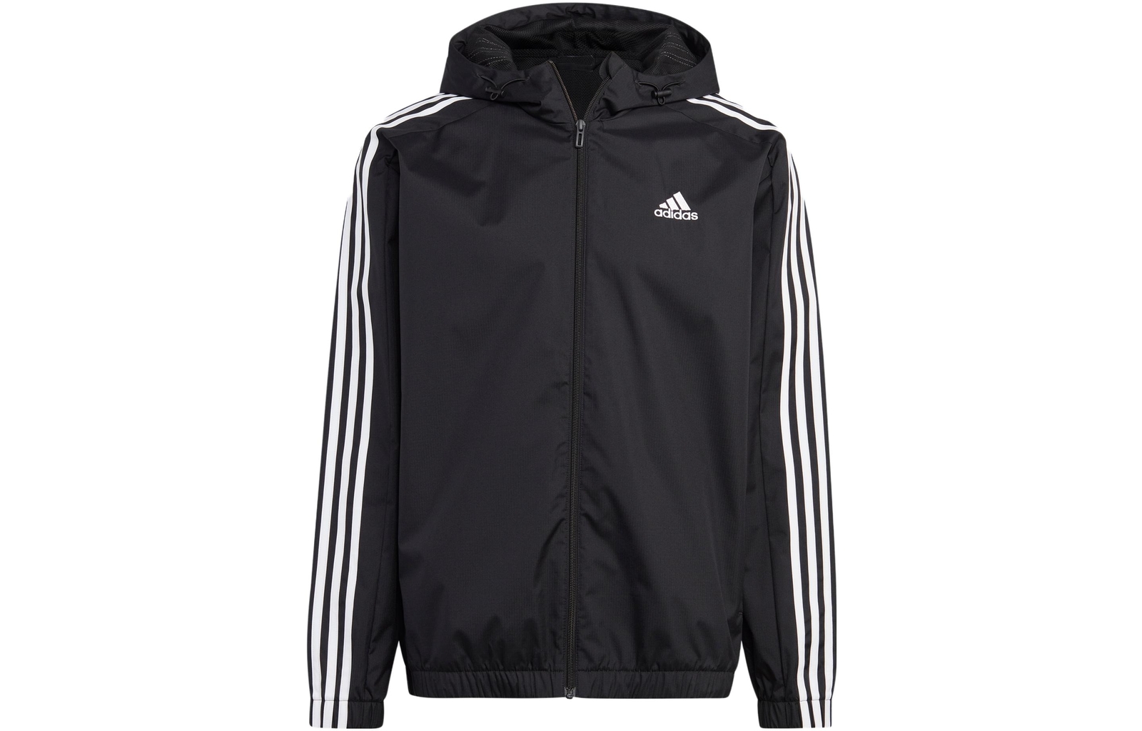 спортивная куртка adidas с капюшоном из рипстопа в 3 полосы adidas