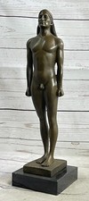 Scultura In Bronzo Fuso A Cera Persa Di Un Principe Kouros Nudo