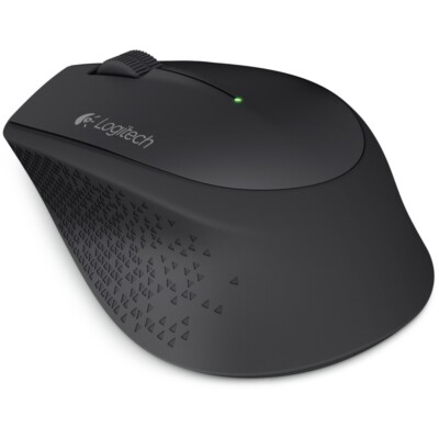Logitech M280 Kabellose Maus schwarz 1000 dpi für Rechtshänder Nano Empfänger