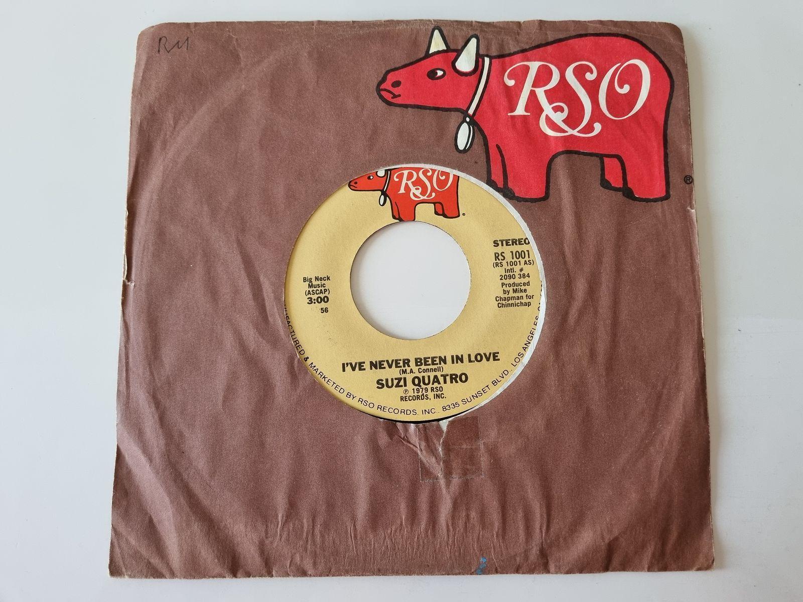 7"" Single Suzi Quatro - I've never been in love/ Space cadets Vinyl US