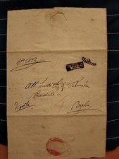 Prefilatelia. 33) Lombardo Veneto, Vestone/Brescia 1838. Con Testo. Vollmeier 5p