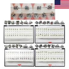 Damon Q Self Ligating Brackets Dental Orthodontic Braces Metal Roth MBT 022 345