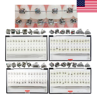 Damon Q Self Ligating Brackets Dental Orthodontic Braces Metal Roth MBT 022 345