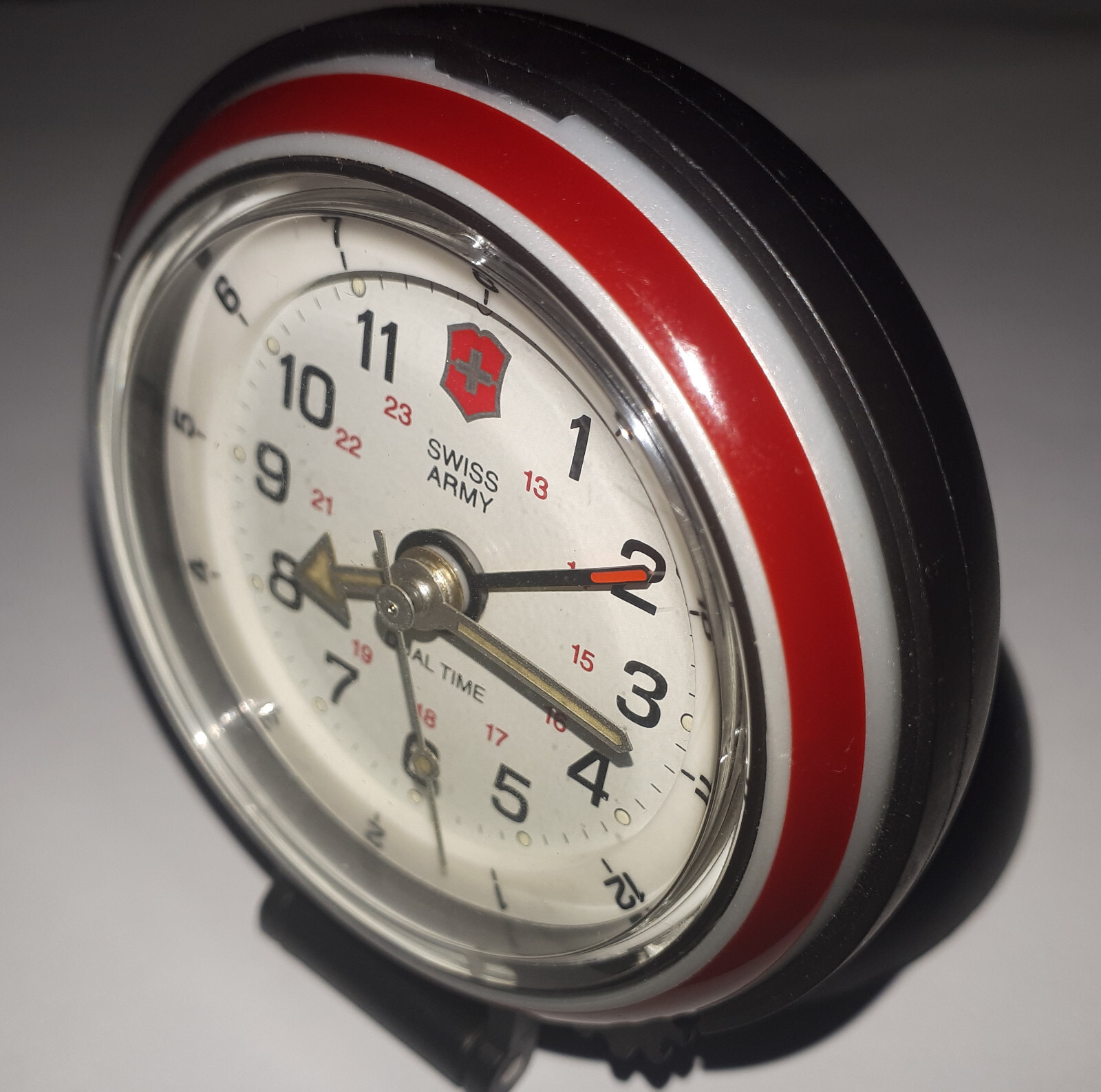 💙Victorinox Swiss Army Travel Alarm Desktop Clock From 2000 Era. FREE