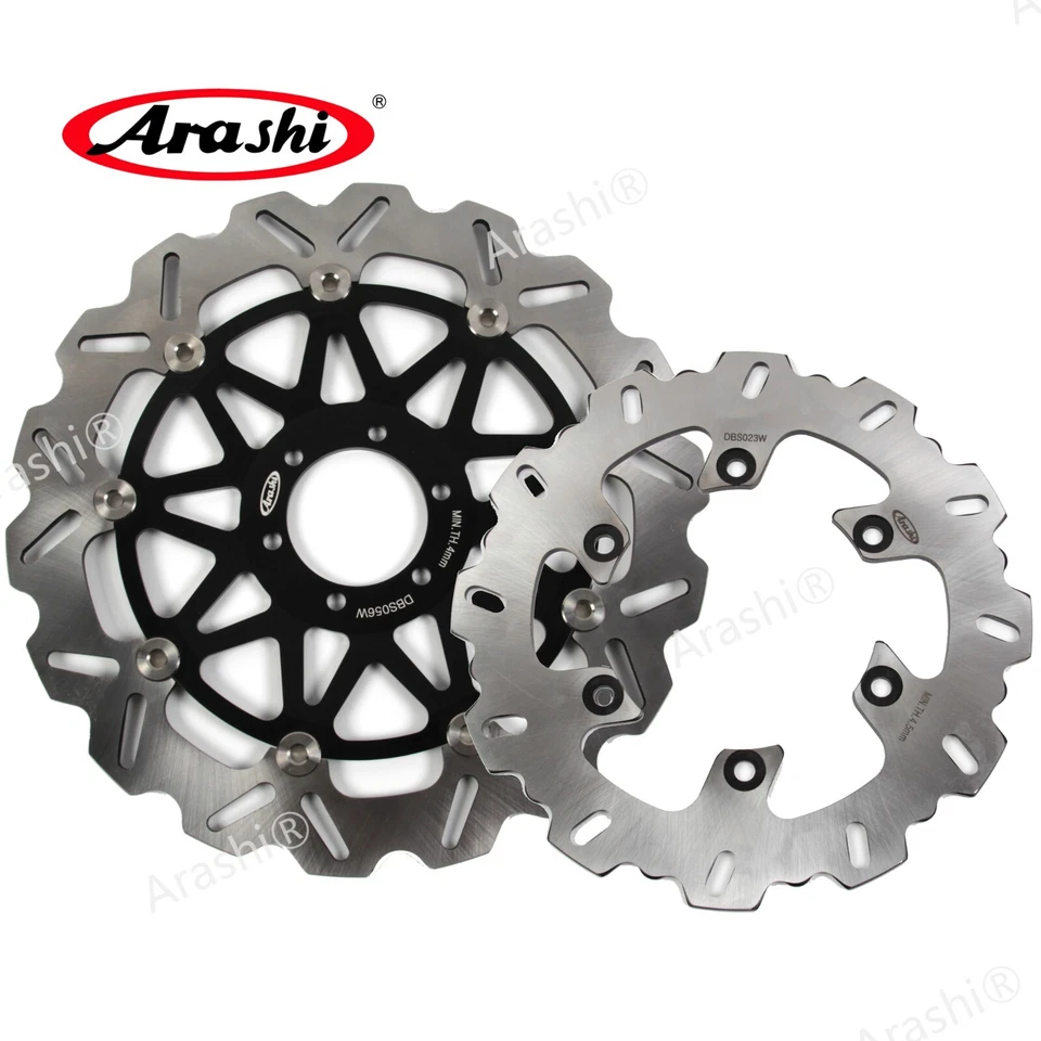 Arashi Front Rear Brake Disc Rotor For Ducati Monster 400 1994-1999 2001-2006 - Image 2 of 4