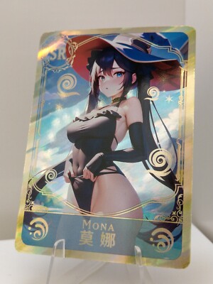 Full Art TCG Waifu Card Goddess Part II Gold/Holo Effect - Pick a Card