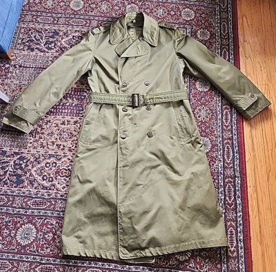 ジャケット・アウター 50s US ARMY M-1950 WOOL LINER COAT Vintage 1950s US Military Sherpa Lined Liner Jacket / Button