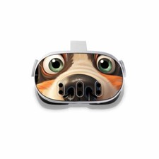Puppy Eyes Skin Decal Compatible with Meta Quest 3 Headset Protective Decal