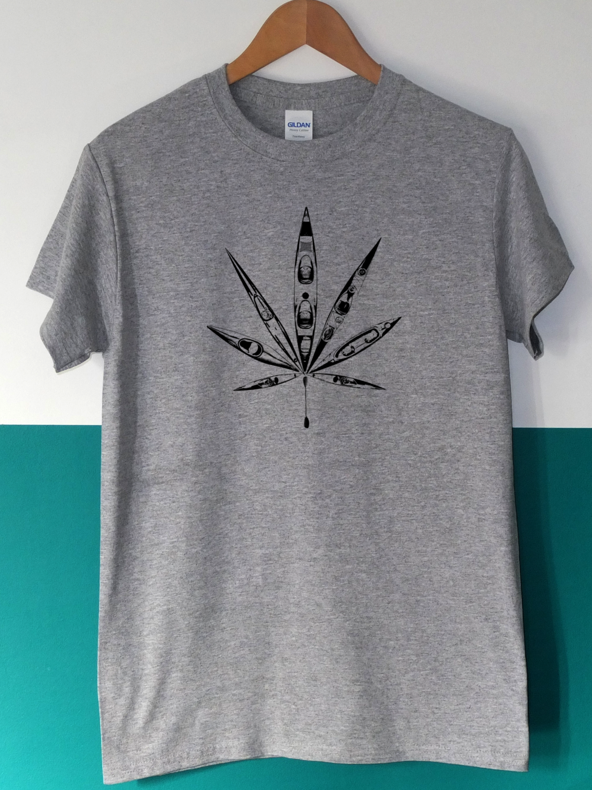 FILA Camicia Kayak Go green eco Kayak canoa erba sativa cannabis marijuana